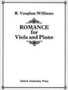 Vaughan Williams, Romance for Viola and Piano (Oxford)