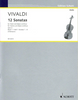 Vivaldi, 12 Sonatas Op. 2 Book 1 for Violin and Piano (Schott)