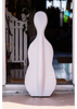 Vivo Deluxe Fibreglass Cello Case 3/4 Textured White