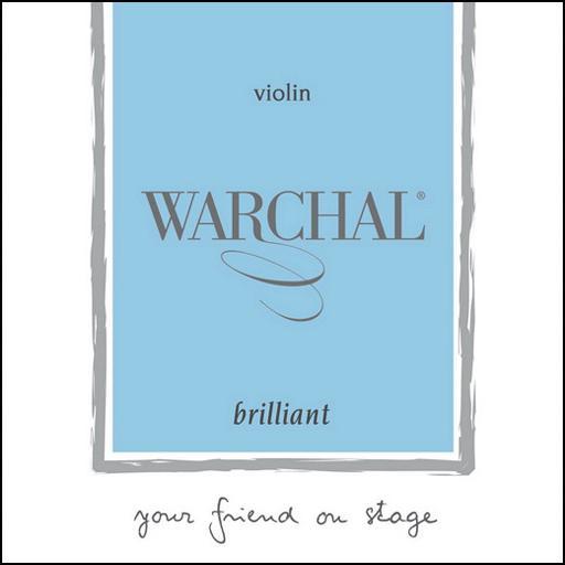 Warchal Brilliant Violin String Set 4/4 (Silver D)