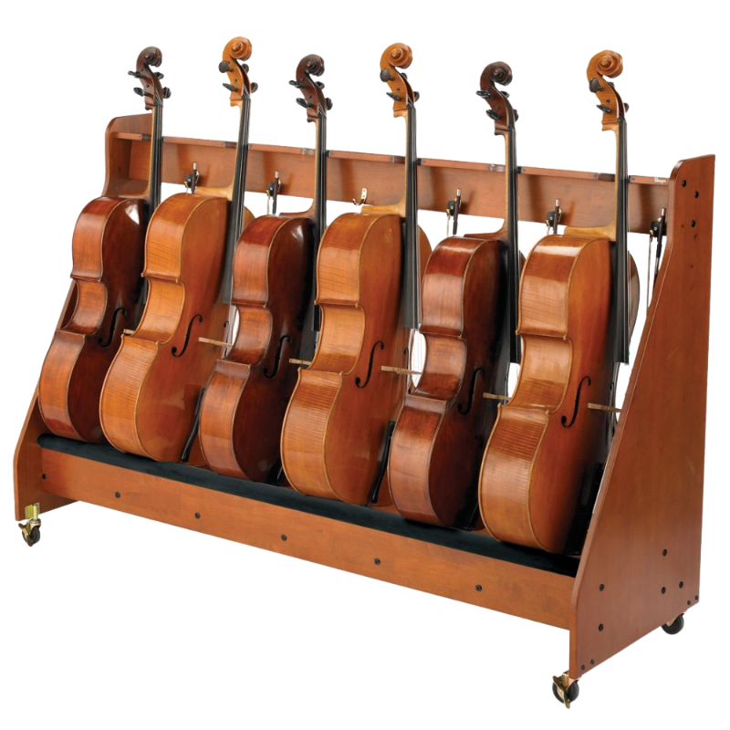 Wenger Cello Rack Maple Finish (6 Unit) – Simply for Strings