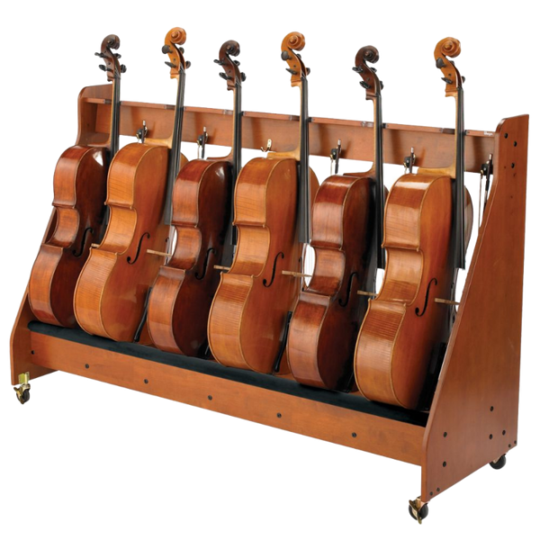 Wenger Cello Rack Maple Finish (6 Unit) – Simply for Strings