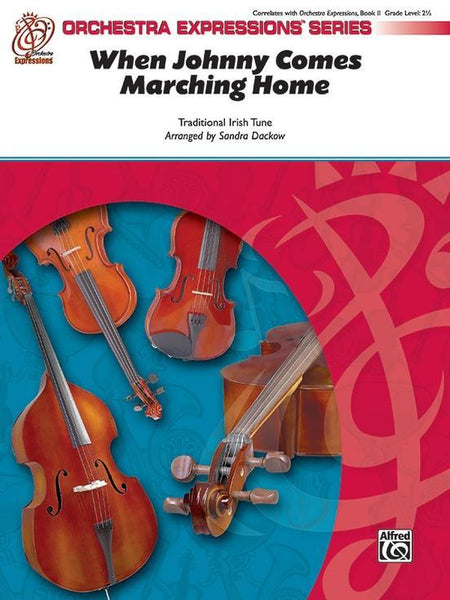 When Johnny Comes Marching Home (arr. Sandra Dackow) for String Orchestra