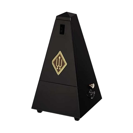 Wittner Metronome Wood Black Gloss with Bell