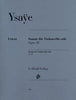 Ysaye, Sonata for Cello Solo Op 28 (Henle)