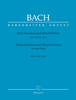 Bach, J.S., Three Sonatas And Three Partitas BWV 1001-1006 for Violin (Barenreiter)
